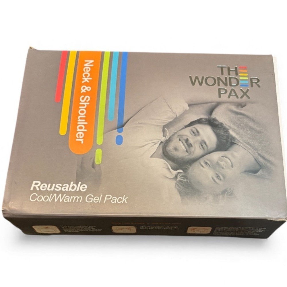 The Wonder Pax Neck and Shoulder Hot/Cold Reusable Gel Pack NIP
